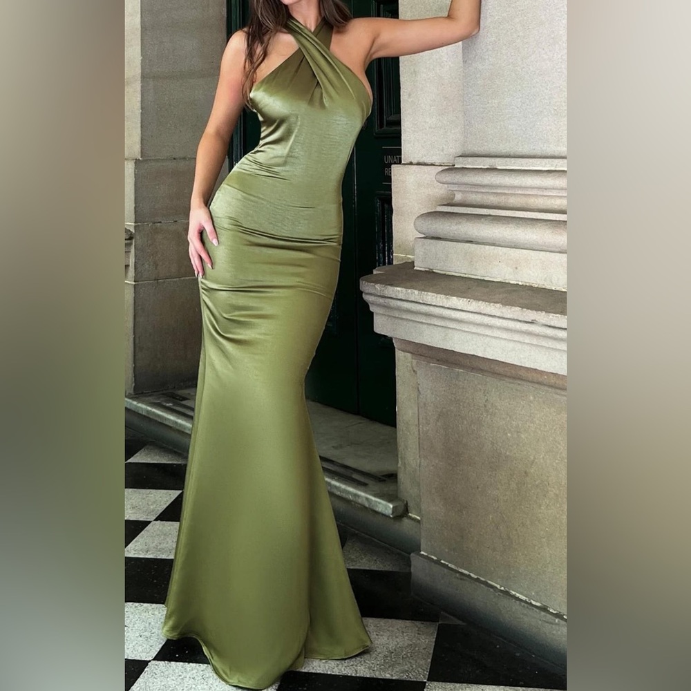 Club London Sage green dress